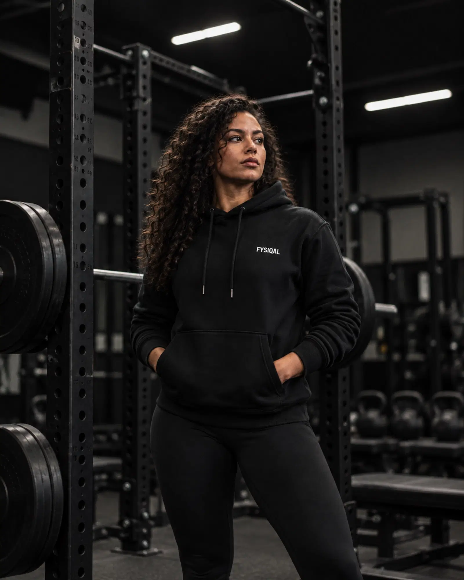 Fysiqal Training Hoodie, worn by a model